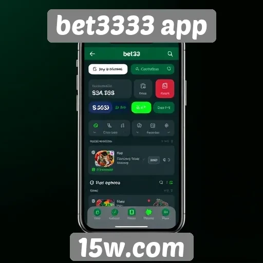 Avaliação da interface do bet3333 app