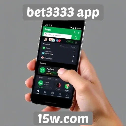 Funcionalidades exclusivas do bet3333 app